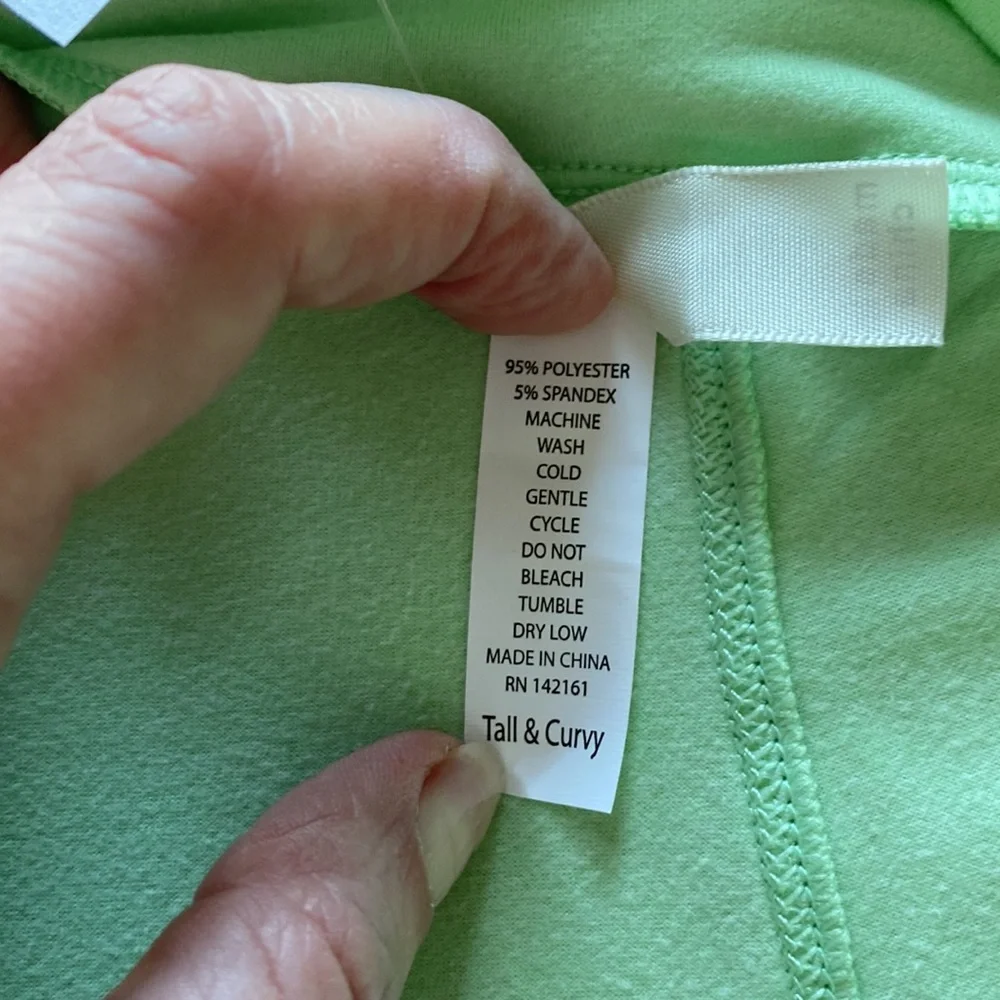 NWT LuLaroe Mint TC Leggings - Picture 4 of 4